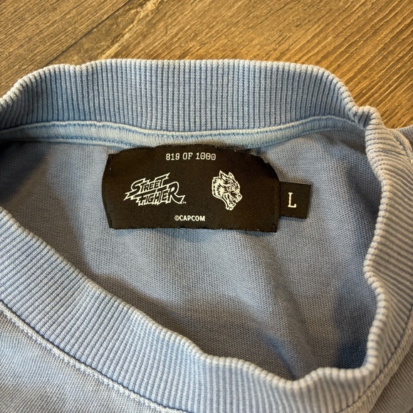 Street Fighter Ryu Darc Sport Men’s L Oversized Tee Noble Dragon 819/1000 Capcom - Picture 6 of 6